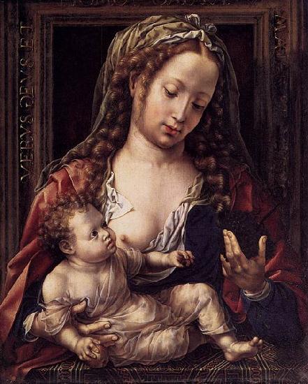 Jan Gossaert Mabuse Virgin and Child oil painting picture